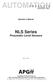 AUTOMATION. Operator s Manual. NLS Series. Pneumatic Level Sensors. Rev. A1, 4/07