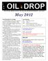 OIL DROP THE OFFICIAL NEWSLETTER OF THE VULCAN CORVAIR ENTHUSIASTS Vol 33, No 5