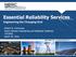 Essential Reliability Services Engineering the Changing Grid