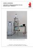 IC18DV/92/SCP - Multipurpose Distillation Plant with Automatic Control