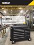 E-SERIES. Complete Storage & Workspace Solutions