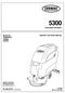 Automatic Scrubber. Operator and Parts Manual. Model No.: PAC Rev. 03 (04-99)
