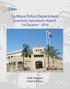 La Mesa Police Department Quarterly Operations Report 1st Quarter