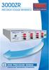 3000ZR PRECISION VOLTAGE REFERENCE 3000 PRECISION SERIES LABORATORY REFERENCE STANDARDS