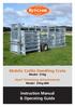 Mobile Cattle Handling Crate Model 310g. Hoof Trimming Attachments Model 339g-880. Instruction Manual & Operating Guide