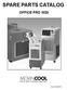 SPARE PARTS CATALOG OFFICE PRO W20