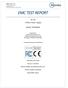 EMC TEST REPORT. For The. 3-Phase Power Supply. Model: TPS300024