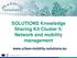 SOLUTIONS Knowledge Sharing Kit Cluster 5: Network and mobility management.