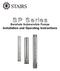 Borehole Submersible Pumps. Installation and Operating Instructions