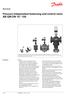 Pressure independent balancing and control valve