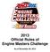 2013 Official Rules of Engine Masters Challenge