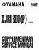 FOREWORD XJR1300 (L) 99 SERVICE MANUAL: 5EA3-AE1