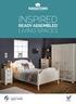 INSPIRED READY ASSEMBLED LIVING SPACES