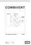 COMBIVERT LINE. GB INSTRUCTION MANUAL IO-Filter COMBILINE COMBIVERT L1 L2 L3 U V W E5EE0-K110