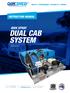 DUAL CAB SYSTEM QUIK SPRAY INSTRUCTION MANUAL 5SCE 5TCE QUALITY PERFORMANCE RELIABILITY SERVICE.