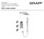 BATHROOM M-Series Full Thermostatic Shower System with Diverter Valve GM2.112WG-LM40E0