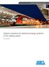 System solutions for electrical energy systems in the railway sector