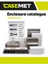 Enclosure catalogue. CASEMET Cubo