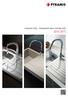 stainless steel - pyragranite sinks kitchen taps