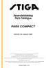 Reservdelskatalog Parts Catalogue PARK COMPACT Season 2004