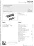 Hydraulic cylinders Tie rod design. Type CD70 / CG70. Features. Contents