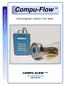 Compu-Flow. Electromagnetic Insertion Flow Meter. Compu-Flow EXM MAG