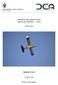 PROJETO DE AERONAVES AIRCRAFT DESIGN /2016 MALE UAV UAV-15. Project Description
