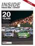 YEARS Innovation and tradition: The Porsche Supercup, one of racing s great success stories, celebrates its anniversary.