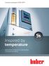 General catalogue 2018/ Inspired by temperature. High precision temperature control solutions for research and industry