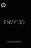HP ENVY 17 3D alustusjuhend