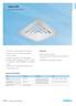DFB - Conical Ceiling Diffuser. Halton DFB. Conical Ceiling Diffuser