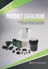PRODUCT CATALOGUE FRANKLIN FUELING SYSTEMS PIPING & CONTAINMENT SYSTEMS SERVICE STATION HARDWARE