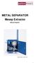 METAL SEPARATOR Mesep Extractor Manual (English)