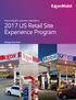 Measuring the consumer experience 2017 US Retail Site Experience Program FPO