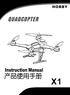 HOBBY QUADCOPTER. Instruction Manual. 1301tt#fifi Xi
