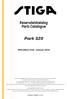 Reservdelskatalog Parts Catalogue. Park F /S16 - Season 2016