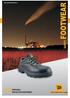 FOOTWEAR SAFETY PERSONAL PROTECTIVE EQUIPMENT. built reliable born tough