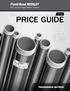 PVC Coated Rigid Metal Conduit PR-58 PRICE GUIDE PERFORMANCE MATTERS!