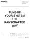 TUNE-UP YOUR SYSTEM THE RANSCRAFTED WAY