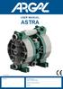 USER MANUAL ASTRA. Part number DEALER. for Maintenance date of commissioning:... position / system reference:... service:...