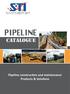 PIPELINE. catalogue. Pipeline construc on and maintenance Products & Solu ons