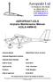AEROPRAKT-22LS Airplane Maintenance Manual A22LS-AMM-02. This manual must be carried in the airplane at all times.