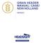 GRAIN HEADER MANUAL: CASE/ NEW HOLLAND