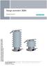 Siemens Automation. Surge arrester 3EB4. Operating instructions. Bestell-Nr.: b