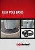 LUJA POLE BASES WELL RING PRICE LIST 2015
