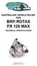 AUSTRALIAN WORLD RULES FOR BRP-ROTAX FR 125 MAX
