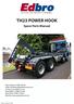 TH23 POWER HOOK Spare Parts Manual