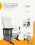 self-locking rocking chairs Thera-Glide R, W and T Series