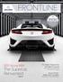 FRONTLINE. The Supercar, Reinvented (page 2) 2017 Acura NSX: