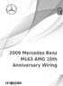 2009 Mercedes Benz ML63 AMG 10th Anniversary Wiring
